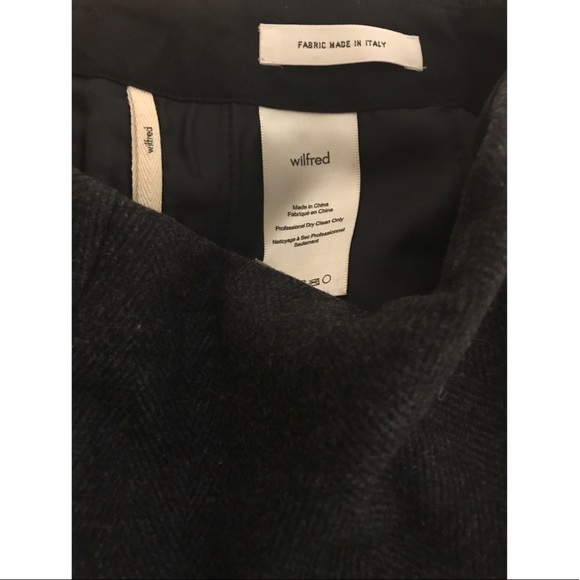 Wilfred Wool Blend Mini Skirt - Picture 3 of 3